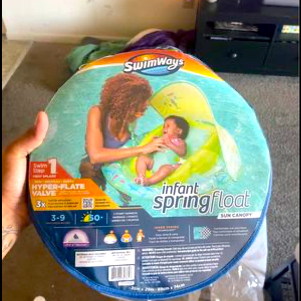 Infant spring floaty